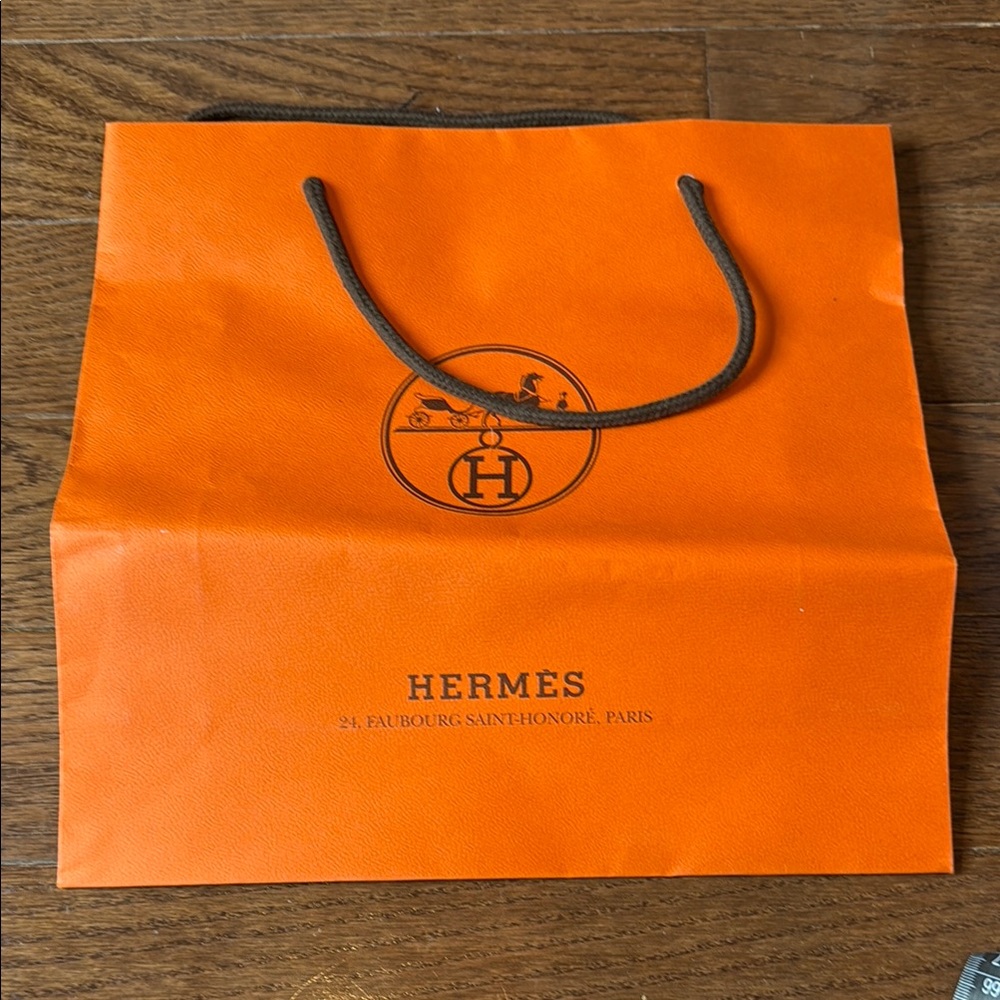 Authentic Hermes Shopping Bag